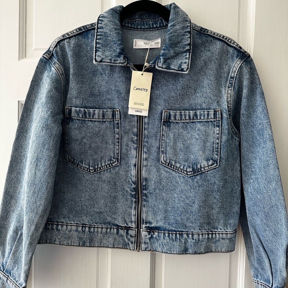 MNG/Mango Blue Denim Jacket BNWT